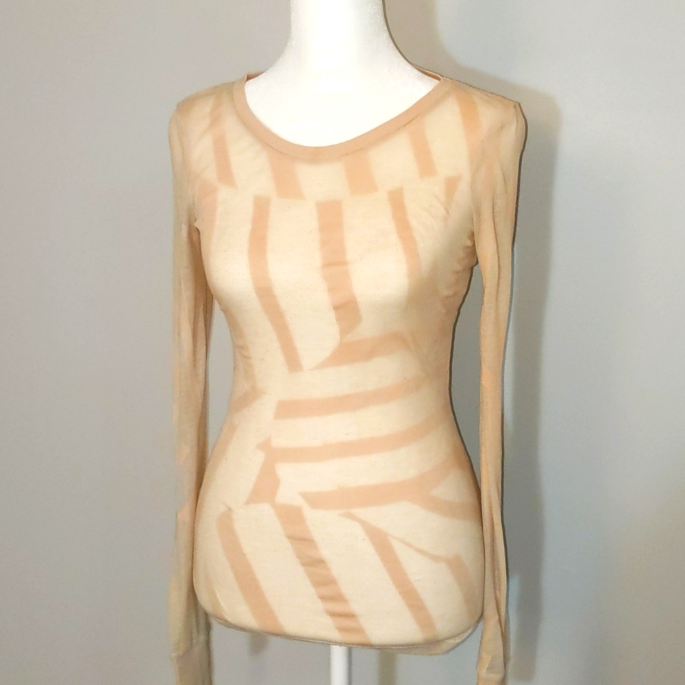 Sheer Geometric Top by Buckle BKE